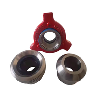 Raccords de champ pétrolier compatibles WeCo FMC, type 1502, pour manifolds de forage résistants au H2S, avec raccord à marteau (Hammer Union)