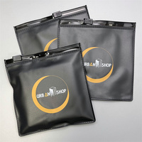 Mini pochette ronde en PVC personnalisable avec votre logo, à fermeture éclair, pour emballage de bijoux (boucles d'oreilles, colliers)