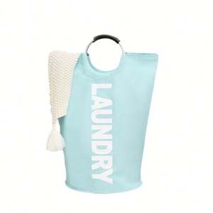 Panier à linge pliable, panier à linge pour vêtements sales, rangement pliable pour la maison - Product Image 2