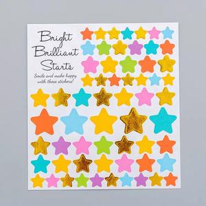 Pegatinas Personalizadas Ecológicas de PVC Brillante con Diseño de Estrella Arcoíris Color Arce, Impresión UV, Reutilizables, Decorativas - Product Image 5