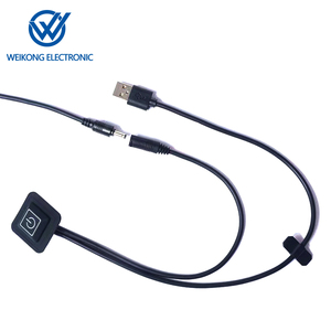 Interruptor de botón de <span class=keywords><strong>3</strong></span> niveles de <span class=keywords><strong>3</strong></span>,7 V-12V para guantes de calefacción con voltaje máximo de 5V - Product Image 4