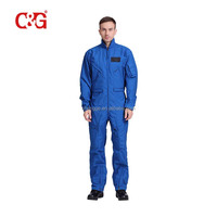 Combinaisons de travail Nomex bleu royal pour pilotes
