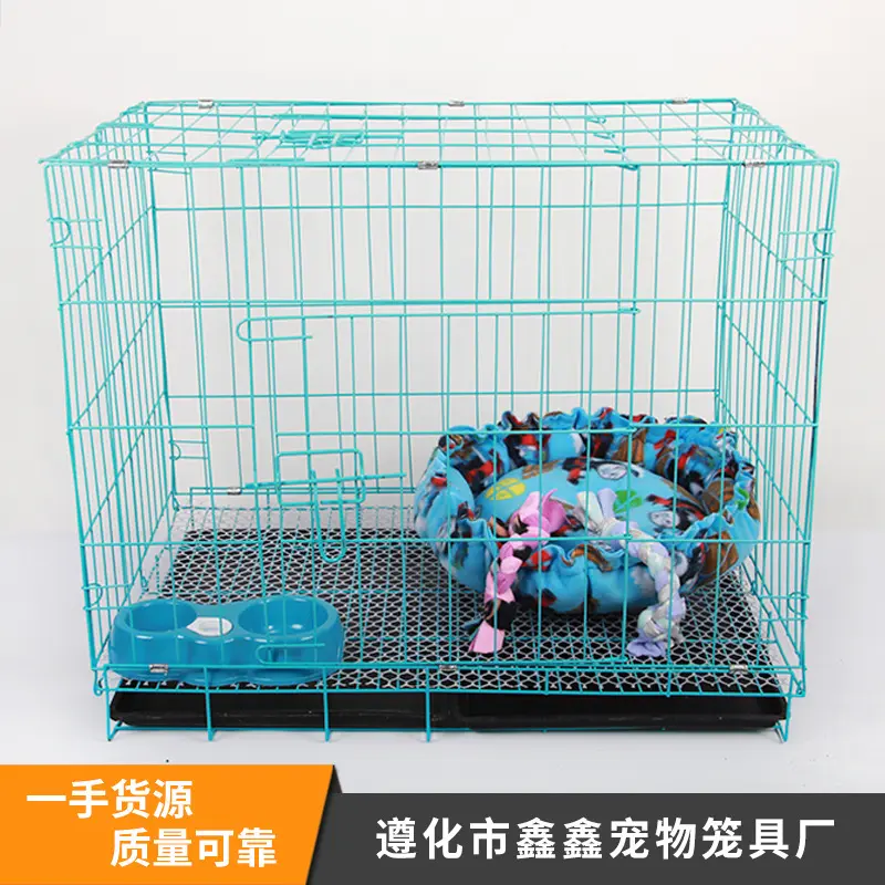 Premium Bold Folding Pet Cage para Médios e Pequenos Cães Indoor Toilet Fabricante Processing Dog Cage