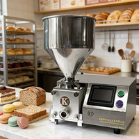Machine à garnir de crème pour macarons, gâteaux, beignets, croissants, cupcakes, muffins, biscuits, tartes et pâtisseries pour boulangerie