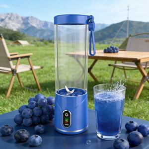 Blender portable puissant de 2000 mAh avec mode turbo à un bouton, rechargeable par USB, sans BPA, étanche, pour smoothies en plein air - Product Image 5
