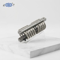Amortisseur industriel pour systèmes de guidage naval, absorption des chocs et des vibrations aérospatiales, accessoires pour machines-outils en fil d'acier inoxydable
