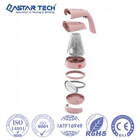 Pièces en plastique OEM avec tolérance de 0,01 mm pour défroisseur vapeur portable, fer à repasser électrique, usine de moulage par injection sur mesure