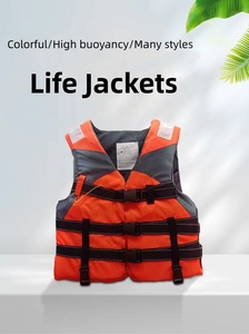 Gilet de sauvetage professionnel avec ceinture sifflante, gilet gonflable pour protéger les personnes de la noyade en toute sécurité - Product Image 4