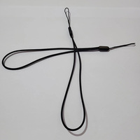 1/8 pouces (3mm) épaisseur noir lourd extensible rond chaîne suspendue cordon élastique lanière pour bricolage artisanat couture