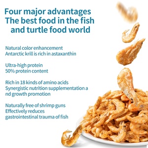 Thức ăn cho thú cưng YEE giàu protein, tôm khô đông khô, krill Nam Cực, tôm khô, sản phẩm dành cho bể cá, thức ăn cho cá - Product Image 3