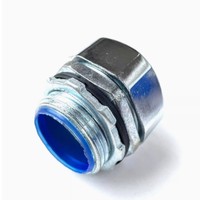 Raccord droit fixe métrique NPT, connecteurs de conduit en cuivre flexible, usage industriel, presse-étoupe IP68 GI