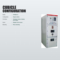 Appareillage de commutation moyenne tension KYN28A-12 12kV, monobloc, intérieur, à coffret métallique, avec disjoncteur à vide extractible