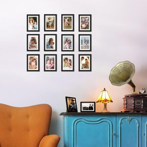 Wholesale Black <b>White</b> Gold 5-Pack 10-Pack 4x6 8.5x11 11x14 16x20 Inches A3A4 Plastic <b>Photo</b> <b>Frame</b> PVC Picture <b>Frames</b> Combination - Product Image 2