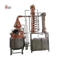 Distillateur d'alcool multifonction Vinaigre blanc distillé Machines de traitement des boissons et du vin Distillateur à vapeur pour huiles essentielles