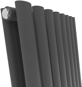 Radiadores de Diseño Horizontal Doble en Antracita, <span class=keywords><strong>Radiador</strong></span> Hidrónico para Calefacción, <span class=keywords><strong>Radiador</strong></span> de Agua para Baño, <span class=keywords><strong>Panel</strong></span> <span class=keywords><strong>Radiador</strong></span> - Product Image 2