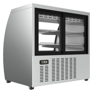 Vitrines réfrigérées à gâteaux Présentoir à gâteaux Réfrigérateur en verre incurvé Présentoir frontal à viande Deli Case Réfrigérateur commercial Congélateur - Product Image 6