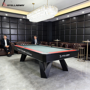 Ensemble de billard américain personnalisé STELLARWAY Thunder, taille 8 pieds et 9 pieds, avec tissu haute vitesse, coussins K55, tous les accessoires inclus - Product Image 4