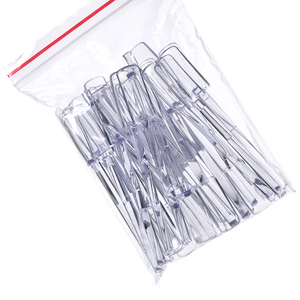 Juego Profesional de 30 Uñas Postizas Transparentes para Práctica de Manicura, Puntas para Decoración de Uñas, Herramienta de Salón, Venta al Por Mayor - Product Image 1