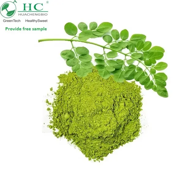 कारखाने की आपूर्ति Moringa पत्ता पाउडर Moringa पत्ता निकालने 4:1 ~ 20:1