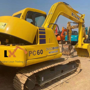 Komatsu รถตักตีนตะขาบมือสองขนาดเล็ก6ตัน PC60 PC60แรงสูง - Product Image 1