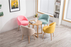Modern Home Living Room Leisure <strong>Arm</strong> <strong>Chair</strong> Solid Wood Legs <strong>Single</strong> Couch Seat Sofa Accent <strong>Chair</strong> - Product Image 5