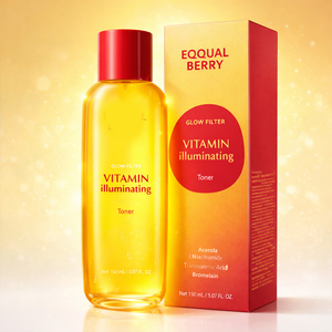 Tónico Facial Profesional con Vitamina C para el Cuidado de la Piel, Iluminador e Hidratante, Tónico Cosmético con Filtro de Brillo - Product Image 2