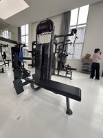 Machine de musculation professionnelle pour salle de sport, modèle Low Row assis à charge par poulies