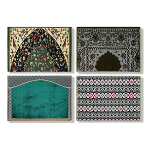 Mini Alfombra <span class=keywords><strong>de</strong></span> Oración Cristiana Educativa, Suave, <span class=keywords><strong>de</strong></span> Viaje, <span class=keywords><strong>de</strong></span> Alta Calidad <span class=keywords><strong>para</strong></span> Niños Musulmanes - Product Image 1