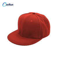 Gorras de Béisbol Hip Hop Personalizadas al por Mayor, de Alta Calidad, 100% Poliéster, 6 Paneles, Visera Plana, Ajustables, con Bordado 3D