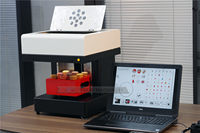 Imprimante alimentaire comestible à prix d'usine pour macarons, machine à dessiner sur café, imprimante à gâteaux 4 tasses