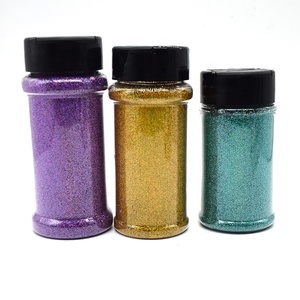 Precio de Fábrica, Frascos de 2 oz de Polvo de Purpurina de Poliéster Extra Fino, Purpurina Holográfica para Cosméticos, Cuerpo, Rostro, Uñas, Resina - Product Image 3