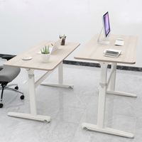 Table électrique à double levage de bureau réglable à bon prix