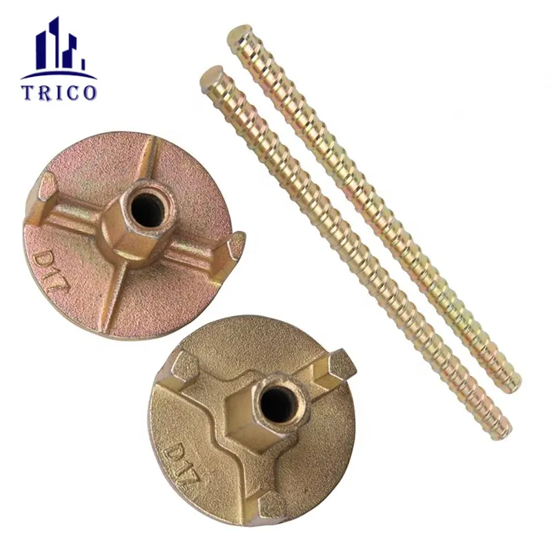 Hebei TRICO Factory Supply Good Quality Formwork Tie Rod for Construction Tie Nut