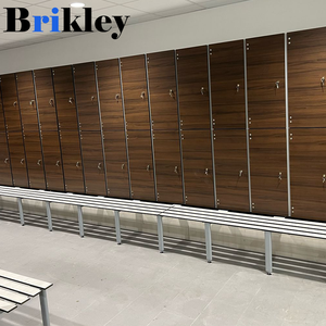 خزانة ملابس مدمجة مقاومة للماء من HPL مع قفل إلكتروني للصالات الرياضية - Product Image 4