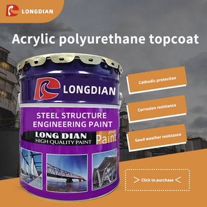 Longdian Acrylic Polyurethane topcoat thân thiện với môi hai thành phần thuyền sơn cho tàu xây dựng ô tô các ngành công nghiệp khác - Product Image 3