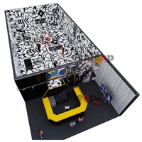 Machine de jeu VR Simulateur de tir Arène de réalité virtuelle Plate-forme de combat multijoueur 3D 9D 12D Équipement de tir pour plusieurs personnes
