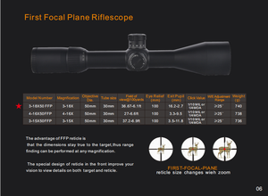 Viseur télescopique à tube unique avec lentille optique haute définition et réticule Crosshair - Product Image 4