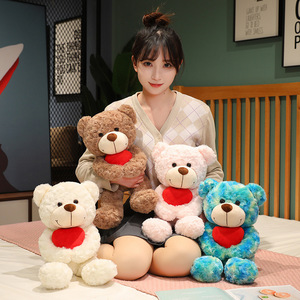 Wholesale <b>Cute</b> Teddy <b>Bear</b> Plush Doll Valentine's Day Gift Teddy <b>Bear</b> Doll Plush Toy Hugging <b>Bear</b> Doll for Girl PP Cotton Filling - Product Image 6