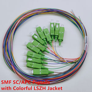 Caja Terminal de Fibra Óptica LSZH de 12 Fibras SC UPC/APC para Uso en FTTH/FTTX, Fabricada en China - Product Image 3
