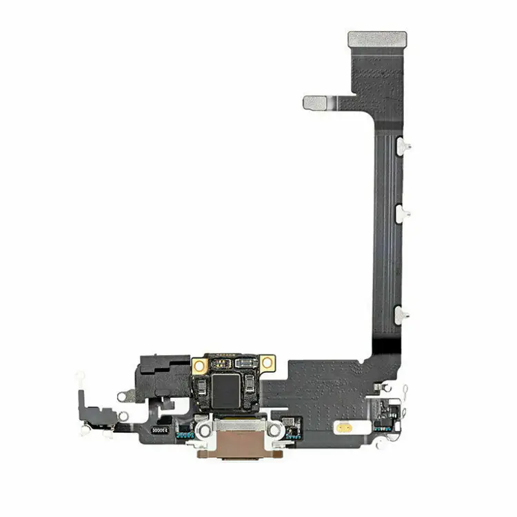 Original IC Repair Parts charing flex for iPhone Flex Cable Board Audio Replacement Accessories for iPhone 11 pro Charging Port