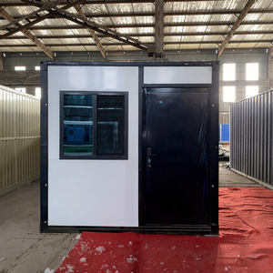 <span class=keywords><strong>Maison</strong></span> conteneur modulaire préfabriquée détachable de 20 pieds en Chine, kit de structure en acier, bureau, mini-<span class=keywords><strong>maison</strong></span>, design moderne, faible coût - Product Image 2