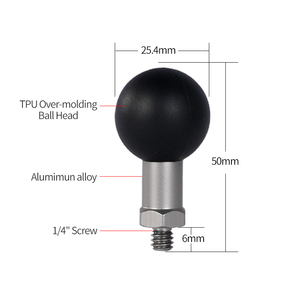 Giá đỡ điện thoại xe máy bằng kim loại, đầu bi, kích thước 17mm 25mm 1 inch, phụ kiện điện thoại di động cho RAM - Product Image 6