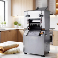 Machine à étaler la pâte commerciale 600PCS/H en acier inoxydable, presse à pâtisserie automatique pour boulangerie, pizzeria, restaurant