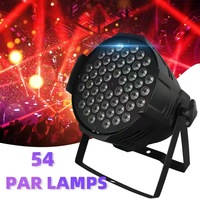 Projecteur LED Par RVBW DMX512 54x3W pour Scène, Événements, Hôtels, Mariages et Soirées Disco – Vente en Gros Usine