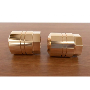 <b>Copper</b> Plunger Tips and Welding Contact Components High Conductivity Precision Machined Parts for Resistance Welding Equipment - Product Image 1