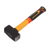 Outils de quincaillerie : Marteau de démolition octogonal robuste pour murs, Marteau à pierre multifonctionnel