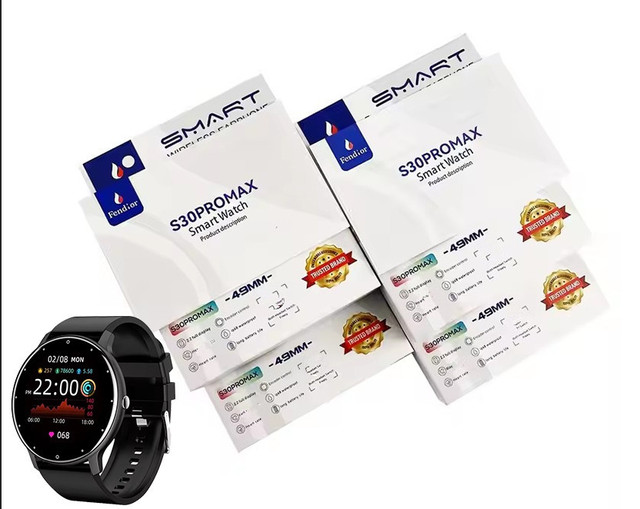 Top Selling S30 Pro Max Smart Watch Square Design Fitness Sport Tracker with Compass Touch Screen Good Quality