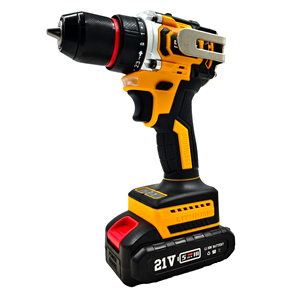 21V tuốc nơ vít điện đặt không dây công cụ tự làm với động cơ không chổi than pin <span class=keywords><strong>Lithium</strong></span> <span class=keywords><strong>ion</strong></span> biến tốc độ Bộ gõ khoan - Product Image 1