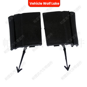 Cubierta de gancho de remolque delantero para vehículo Wolf Lake, para Vw Touareg 2003 2006, plástico ABS, lado izquierdo y derecho - Product Image 4