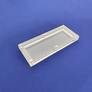 Magnético Clear Acrílico Moeda Display Quadro Acrílico <span class=keywords><strong>Banknote</strong></span> Transparente Lucite Ticket Display Frame - Product Image 3